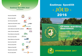 Eestimaa Spordiliit Jõud 2016 : võistluste tulemused, kalenderplaan 2017