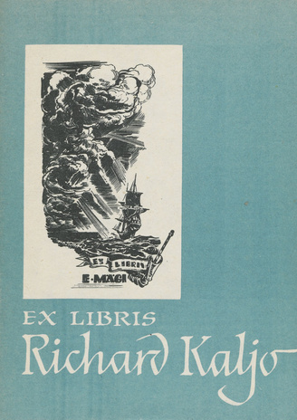 Richard Kaljo eksliibrised : näituse kataloog 