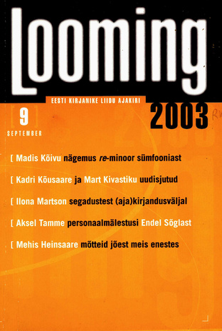Looming ; 9 2003-09
