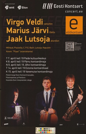 Virgo Veldi, Marius Järvi, Jaak Lutsoja