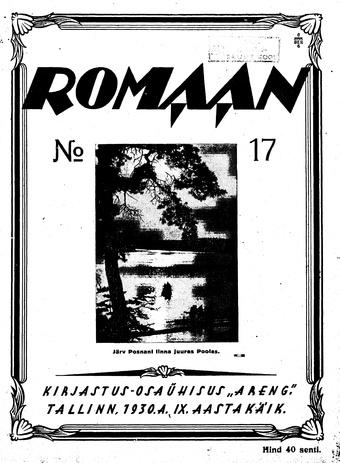 Romaan ; 17 (203) 1930-09