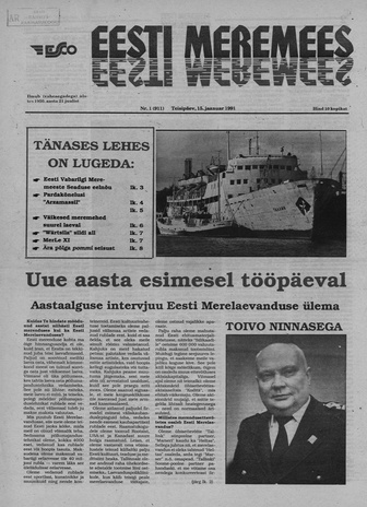 Eesti Meremees ; 1 1991