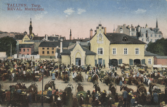 Tallinn : turg = Reval : Marktplatz