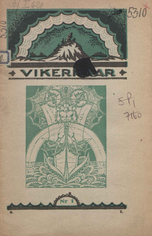 Vikerkaar ; 1 1922