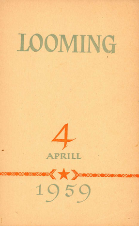 Looming ; 4 1959-04