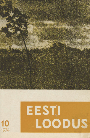Eesti Loodus ; 10 1974-10