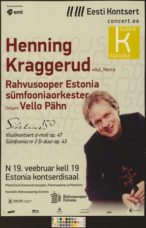Henning Kraggerud, Rahvusooper Estonia sümfooniaorkester, Vello Pähn