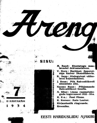 Areng ; 7 1934-11