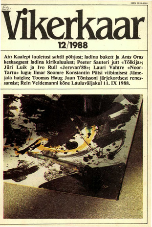 Vikerkaar ; 12 1988
