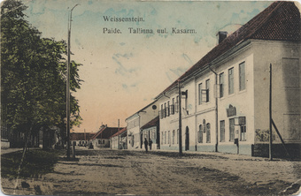 Weissenstein : Paide : Tallinna uul. : kasarm