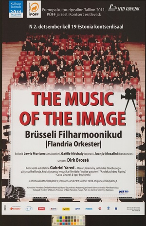 The music of the image : Brüsseli filharmoonikud 
