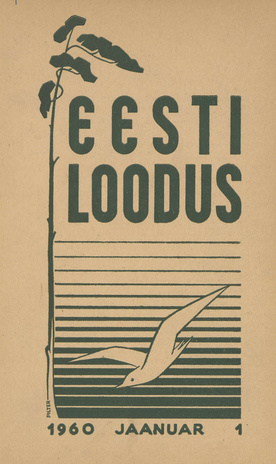 Eesti Loodus ; 1 1960-01