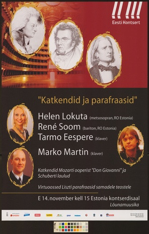 Helen Lokuta, René Soom, Tarmo Eespere, Marko Martin 
