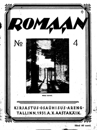 Romaan ; 4 (214) 1931-02