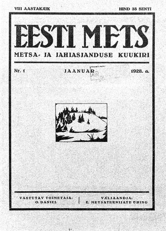 Eesti Mets ; 1 1928