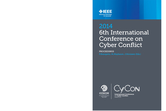 2014 6th international conference on cyber conflict : 3-6 June, 2014 Tallinn, Estonia : proceedings 