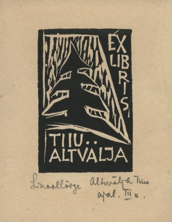 Ex libris Tiiu Altvälja 