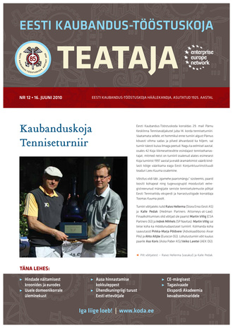 Eesti Kaubandus-Tööstuskoja Teataja ; 12 2010-06-16