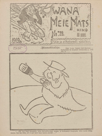 Vana Meie Mats : nalja- ja pilkekunsti nädalkiri ; 29 1919