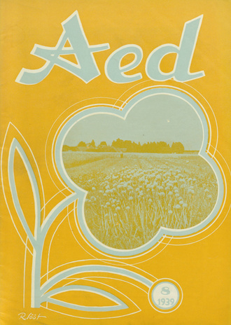 Aed : aianduse ajakiri ; 8 1939-08