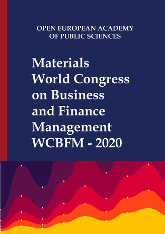 Materials World Congress on business and finance management WCBFM-2020 : 05-07 January 20 Berlin, Germany 