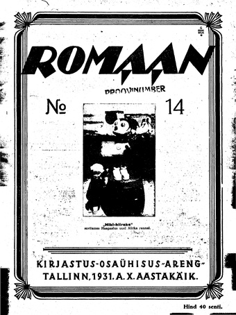 Romaan ; 14 (224) 1931-07