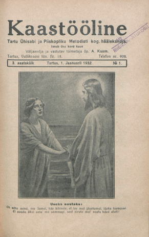Kaastööline : Tartu Ühisabi Informatsioonileht ; 1 1932-01-01
