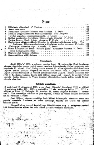 Eesti Hõim ; 4 1929-12