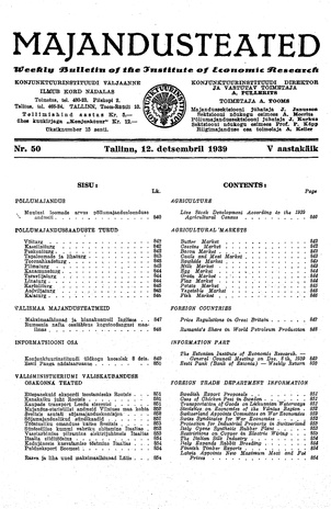 Majandusteated ; 50 1939-12-12