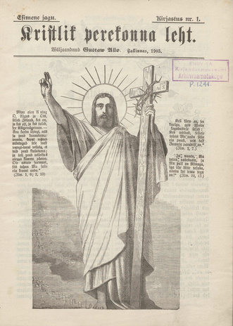 Kristlik Perekonna Leht ; 1 1903