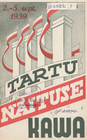 Tartu näituse kava : 1939, 2. - 5. septembrini 