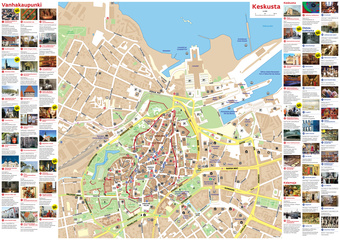 Tallinna : kaupungin kartta, 2010