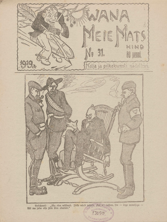 Vana Meie Mats : nalja- ja pilkekunsti nädalkiri ; 31 1919