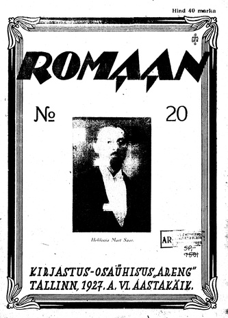 Romaan ; 20 (134) 1927-10