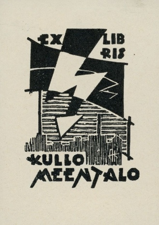 Ex libris Kullo Meentalo 