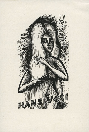 Ex libris Hans Vesi 