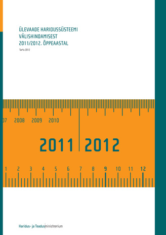 Ülevaade haridussüsteemi välishindamisest 2011/2012. õppeaastal