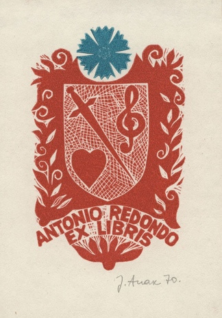 Antonio Redondo ex libris 