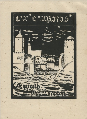 Ex libris Ewald Pertman 