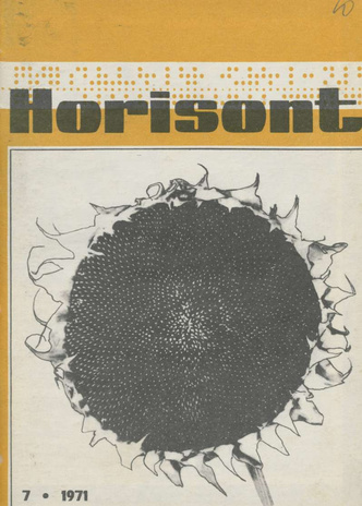 Horisont ; 7 1971-07