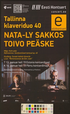 Nata-Ly Sakkos, Toivo Peäske : Tallinna klaveriduo 40 