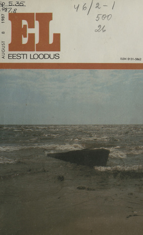 Eesti Loodus ; 8 1987-08