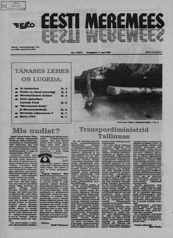 Eesti Meremees ; 7 1991