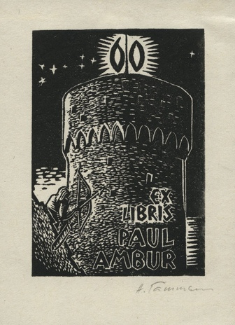 Ex libris Paul Ambur 60 
