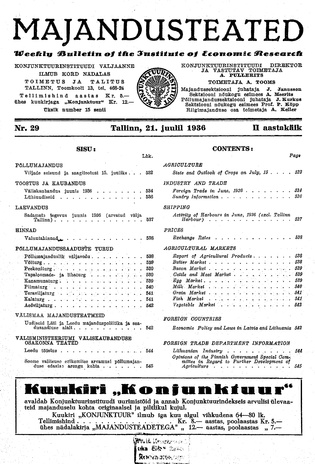 Majandusteated ; 29 1936-07-21