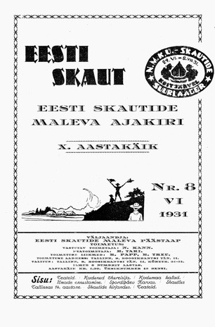 Eesti Skaut ; 8 1931-06