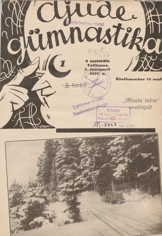 Ajude Gümnastika : ristsõnamõistatuste ajakiri ; 1 1937-01-07