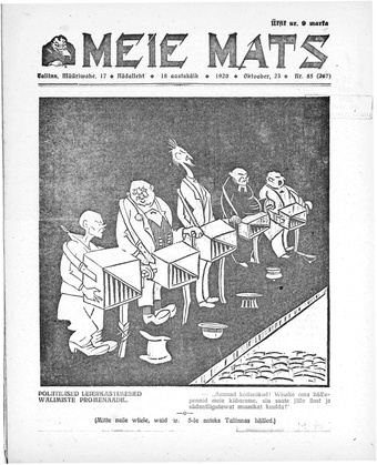 Meie Mats ; 85 1920
