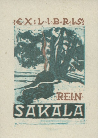 Ex libris Rein Sakala 