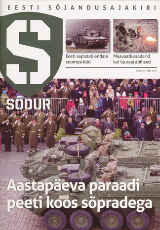 Sõdur : Eesti sõjandusajakiri ; 1(88) 2016-03-10